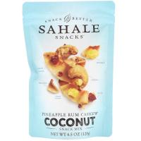 Sahale Snacks, Смесь снеков, ананас, ром, кешью и кокос, 128 г (4,5 унции)