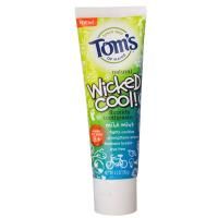 Tom's of Maine, Зубная паста с фтором Wicked Cool!, мягкая мята, 4,2 унции (119 г)