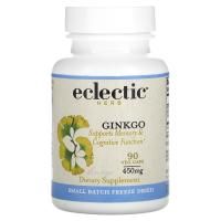 Eclectic Institute, Гинкго, 450 мг, 90 вегетарианских капсул без ГМО