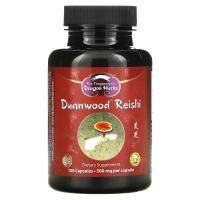 Dragon Herbs, Duanwood Reishi, 500 mg, 100 Vegetarian Capsules
