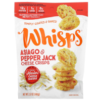 Whisps, Сырные чипсы Asiago & Pepper Jack, 60 г (2,12 унции)