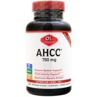 Olympian Labs, AHCC (750 мг) 120 вег капсул