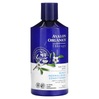 Avalon Organics, Кондиционер, нормализующий кожу головы, 14 oz (397 г)