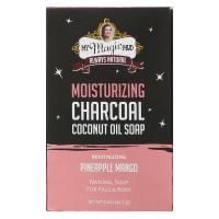 My Magic Mud, Moisturizing Charcoal, Coconut Oil Soap, Revitalizing Pineapple Mango,  5 oz (141.7 g)