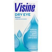 Visine, Средство от сухости глаз, смазывающие глазные капли, стерильные, 0,5 жидк. унц. (15 мл)