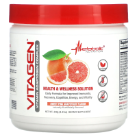 Metabolic Nutrition, VitaGen, сладкий розовый грейпфрут, 240 г (8,47 унции)