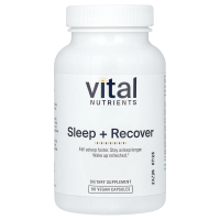 Vital Nutrients, средство для сна и восстановления, 90 веганских капсул