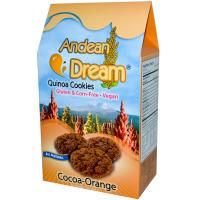 Andean Dream, Печенье из киноа , какао-апельсин, 7 унций (198 г)