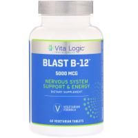 Vita Logic, Blast B-12, 5000 mcg, 60 Vegetarian Tablets