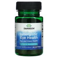 Swanson, Synergistic Eye Health, Eye and Vision, 60 мягких таблеток