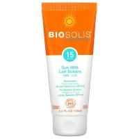 Biosolis, Солнцезащитное молочко, SPF 15, 100 мл (3,4 жидк. унций)