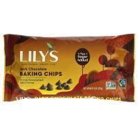 Lily's Sweets, Темный шоколад, премиальные чипсы, 9 унций (255 г)