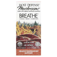 Fungi Perfecti, Breathe, 60 растительных капсул