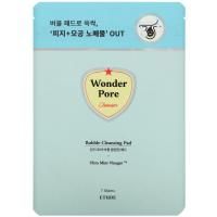 Etude, Wonder Pore, Bubble Cleansing Pad, 7 Sheets