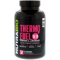 NutraBio Labs, ThermoFuel V.9 Формула для женщин, 120 растительных капсул
