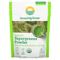Amazing Grass, Organic SuperGreens Powder, 5,29 унц. (150 г)