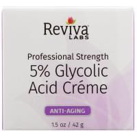 Reviva Labs, Крем с 5%-ной гликолевой кислотой, 1,5 унции (42 г)