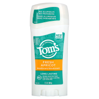 Tom's of Maine, Натуральный дезодорант длительного действия, без алюминия, свежий абрикос, 2,25 унции (64 г)