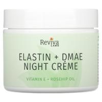 Reviva Labs, Эластин + DMAE ночной крем, 1,5 унц. (42 г)