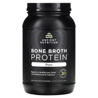Dr. Axe / Ancient Nutrition, Протеин Bone Brot, чистый, 31.4 унц. (890 г.)