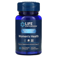 Life Extension, FLORASSIST, пробиотик, для здоровья женщин, 30 вегетарианских капсул
