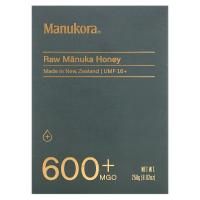 Manukora, необработанный мед манука, 600+ MGO, 250 г (8,82 унции)