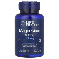 Life Extension, Магний (цитрат), 160 мг, 100 вегетарианских капсул