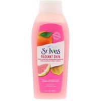 St. Ives, Even & Bright, отшелушивающий гель для душа, розовый лимон и мандарин, 24 ж. унц. (709 мл)