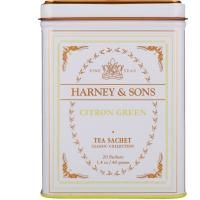 Harney & Sons, Цитроновый зеленый чай, 20 пакетиков, 1.4 унций (40 г)