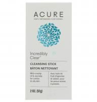 Acure, Incredibly Clear Очищающий стик, 2 унц. (57 г)