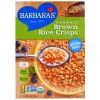 Barbara's Bakery, Хрустящие хлопья из органического коричневого риса, 10 унций (284 г)