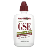 NutriBiotic, Жидкий концентрат GSE, с экстрактом семян грейпфрута, 2 жидкие унции (59 мл)