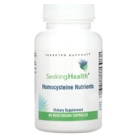 Seeking Health, Homocysteine Nutrients, добавка для поддержания здорового уровня гомоцистеина, 60 капсул