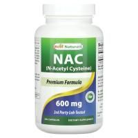 Best Naturals, NAC, 600 мг, 250 капсул