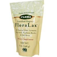 Flora, Сертифицированная органическая формула FloraLax, 198 г