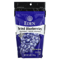 Eden Foods, Органическая сушеная черника, 4 унции (113 г)