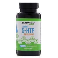 Zenwise Health, Средство для борьбы со стрессом с 5-гид­рок­сит­рип­то­фаном, 100 мг, 120 вегетарианских капсул