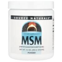 Source Naturals, МСМ в порошке, 453,6 г (16 унций)