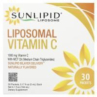 SunLipid, липосомальный витамин C, с натуральными ароматизаторами, 30 пакетиков по 5,0 мл (0,17 унции)