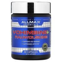 ALLMAX Nutrition, Йохимбин HCl + альфа-йохимбин (Йохимбе максимальной силы), 3,5 мг, 60 вегетарианских капсул