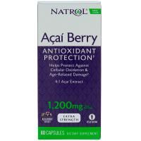 Natrol, AcaiBerry, Super Strength , 1,200 mg, 60 Capsules