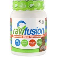 RawFusion, Raw Plant-Based Protein Fusion, Natural Chocolate, 2.05 lbs (931 g)