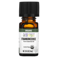Aura Cacia, Organic Frankincense, .25 fl oz (7.4 ml)