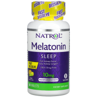 Natrol, Мелатонин быстрорастворимый (10 мг) Цитрус 60 таблеток