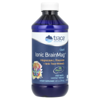 Trace Minerals ®, Жидкий ионный BrainMag +, без добавок, 237 мл (8 жидк. унц.)