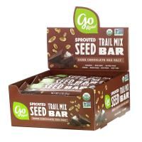 Go Raw, Sprouted Seed Trail Mix Bar, Dark Chocolate Sea Salt, 12 Bars, 1.2 oz(34 g) Each