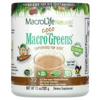 Macrolife Naturals, Macro зелень (порошок) Кокос 7,1 унции