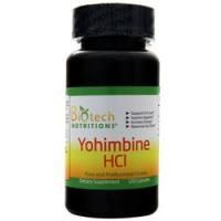 Biotech Nutritions, Йохимбин HCl (3 мг) 120 капсул