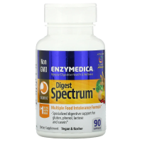 Enzymedica, ферменты для пищеварения, полный спектр, 90 капсул