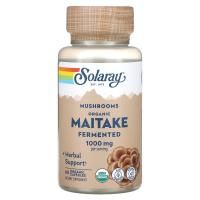 Solaray, Organically Grown Fermented Maitake, 500 mg, 60 VegCaps